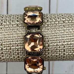 CHLOE + ISABEL || Retro Glam Square Cut Bracelet